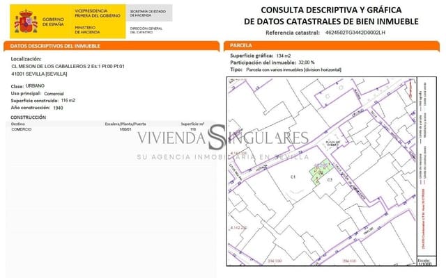 7 sovrum Lägenhet till salu i Sevilla stad - 1 500 000 € (Ref: 10111975)