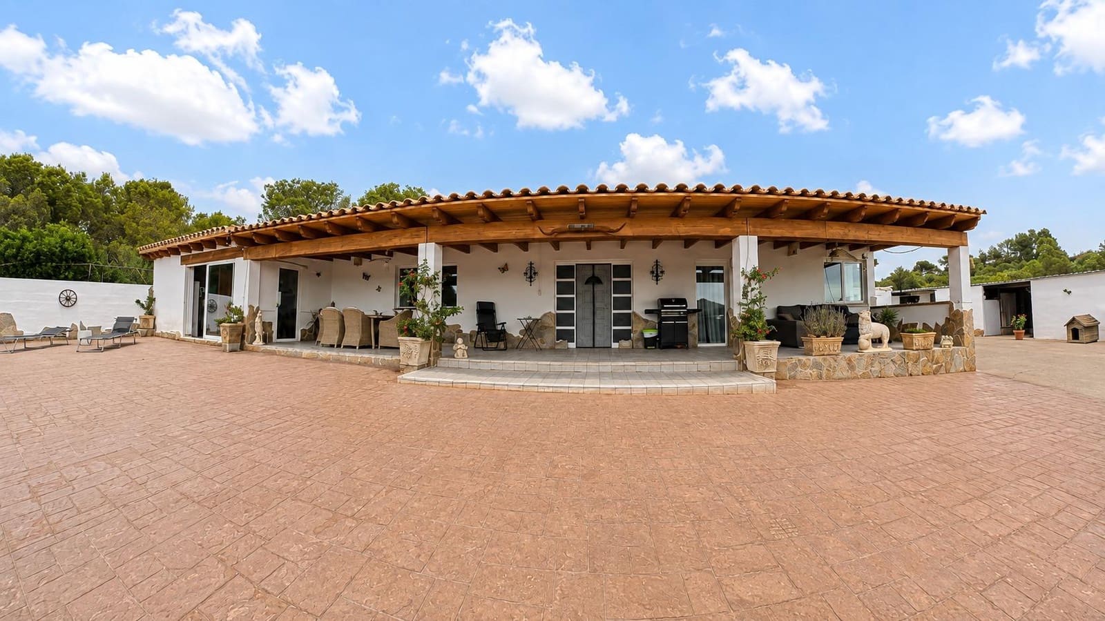 4 chambre Finca/Maison de Campagne à vendre à El Perello avec piscine garage - 780 000 € (Ref: 10041395)