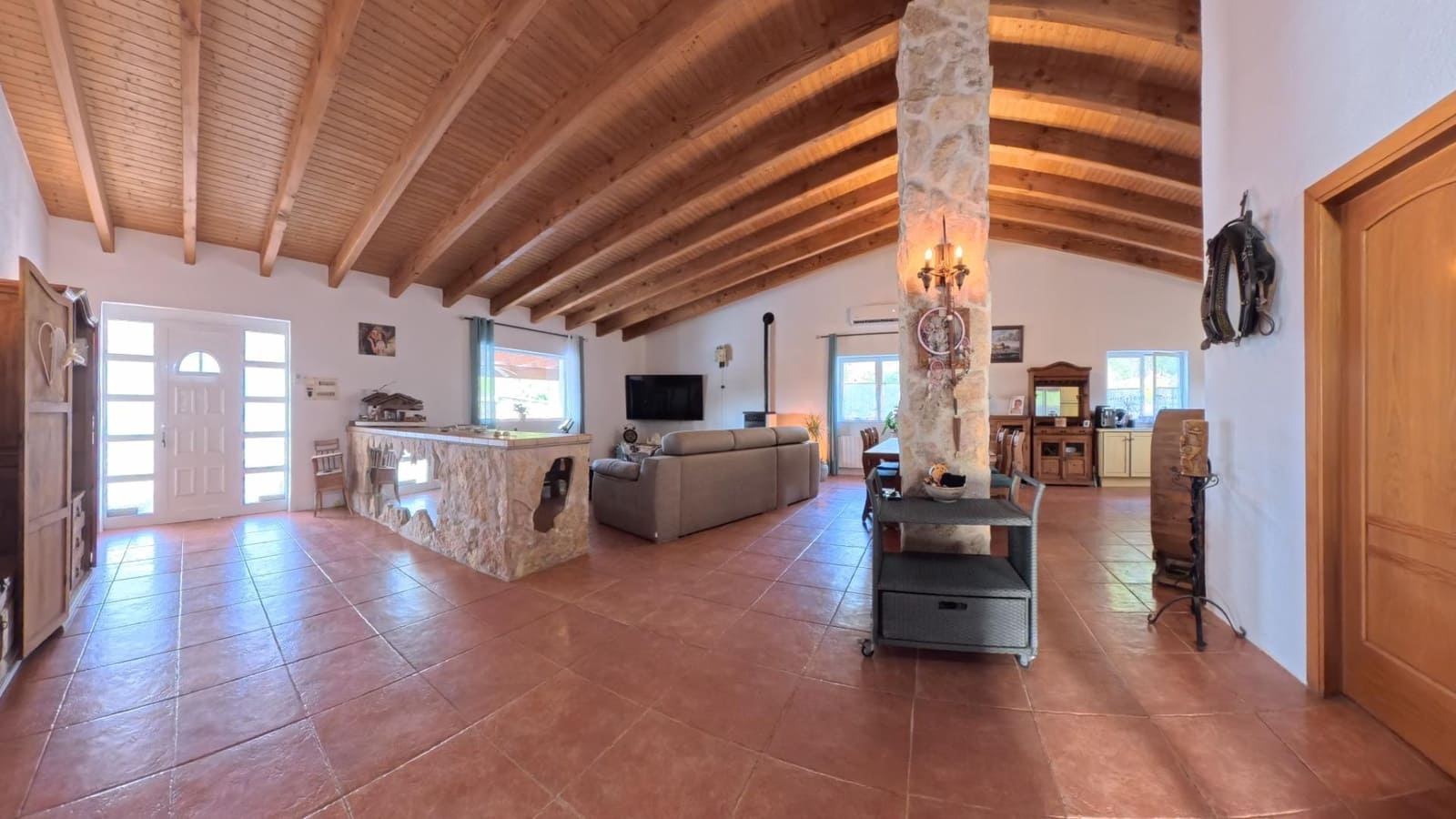 4 chambre Finca/Maison de Campagne à vendre à El Perello avec piscine garage - 780 000 € (Ref: 10041395)