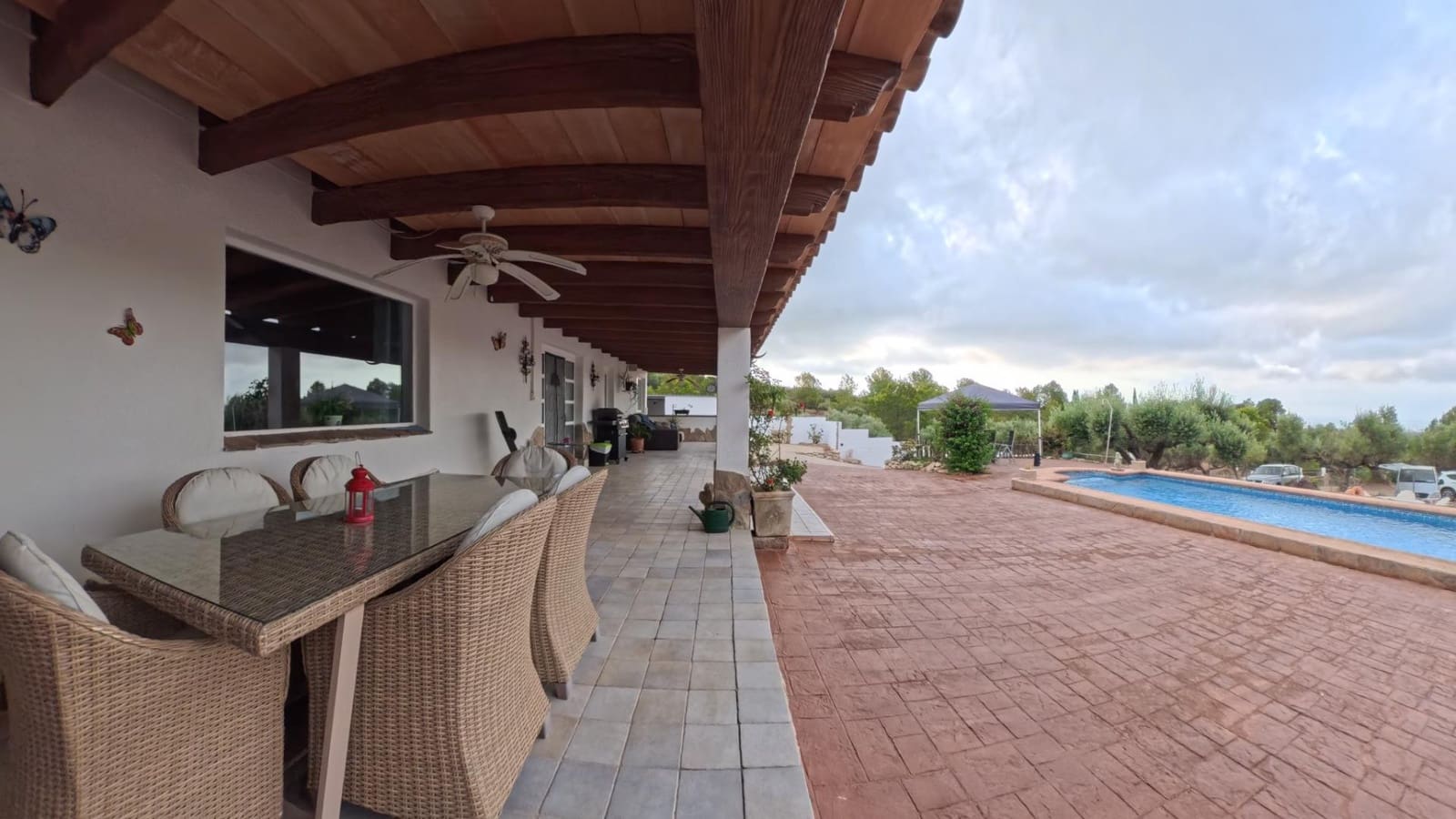 4 chambre Finca/Maison de Campagne à vendre à El Perello avec piscine garage - 780 000 € (Ref: 10041395)