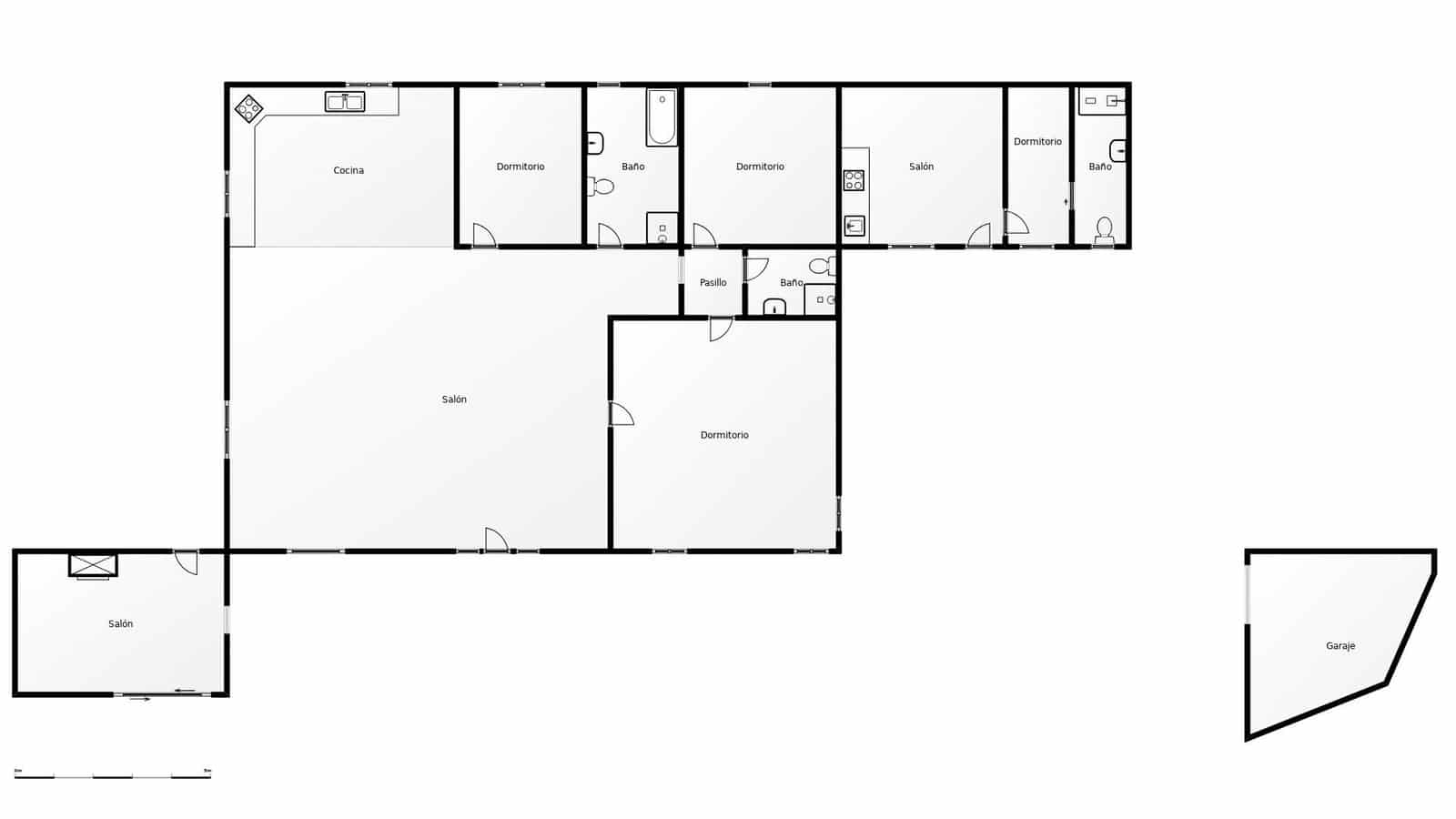 4 chambre Finca/Maison de Campagne à vendre à El Perello avec piscine garage - 780 000 € (Ref: 10041395)