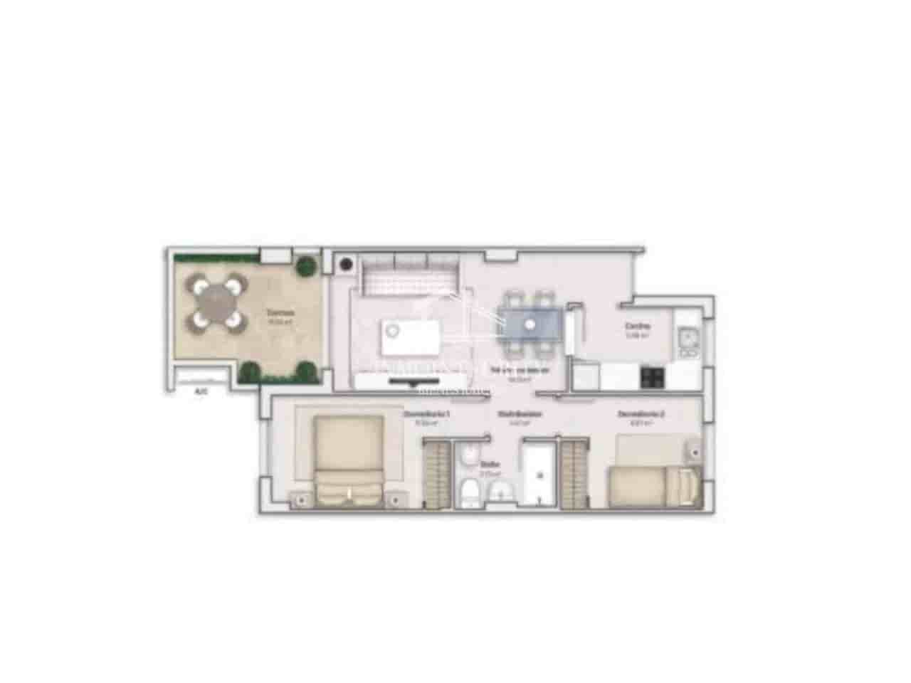2 sypialnia Apartament na sprzedaż w Oropesa  z basenem garażem - 164 000 € (Ref: 10052214)