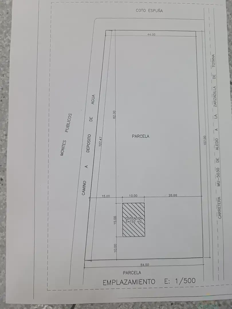 Byggegrund til salg i Totana - € 60.000 (Ref: 10045587)