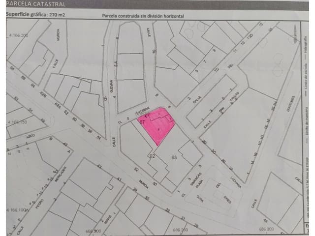 Area Edificabile in vendita in La Unión - 88.000 € (Rif: 10045400)