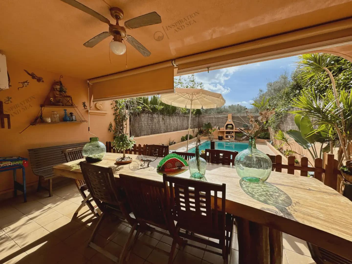 3 soverom Rekkehus til leie i Ibiza by med svømmebasseng garasje - € 5 000 (Ref: 10065250)