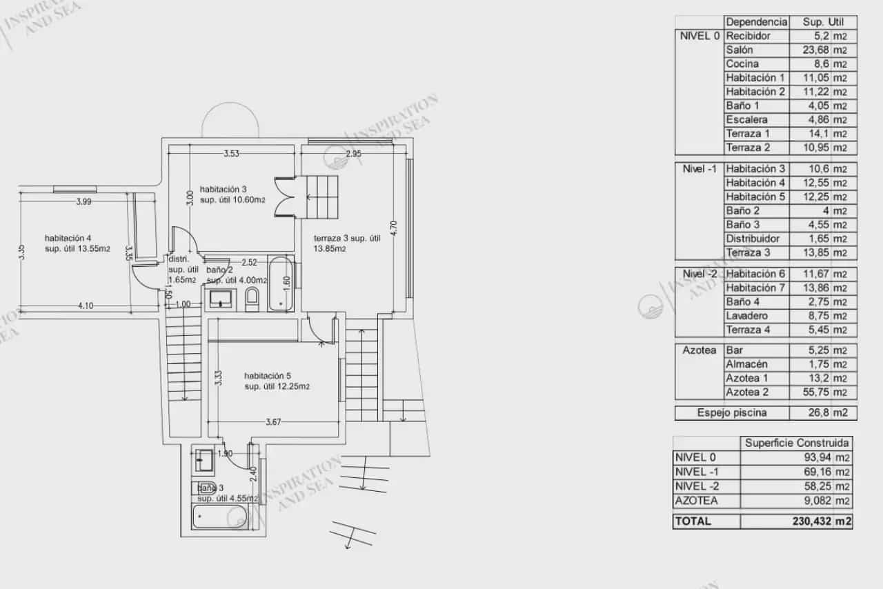 5 bedroom Villa for rent in Santa Eulalia / Santa Eularia with pool - € 6,500 (Ref: 10065254)