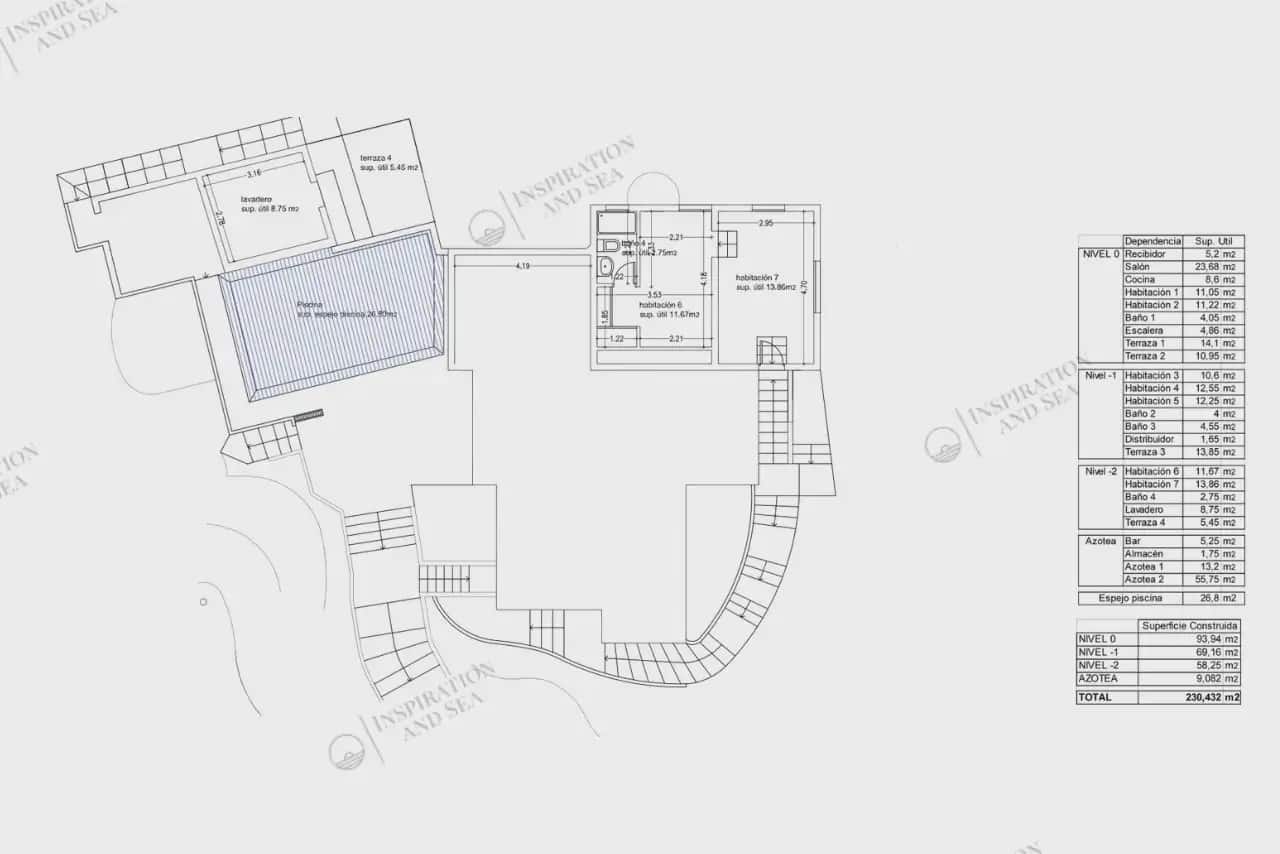 5 bedroom Villa for rent in Santa Eulalia / Santa Eularia with pool - € 6,500 (Ref: 10065254)