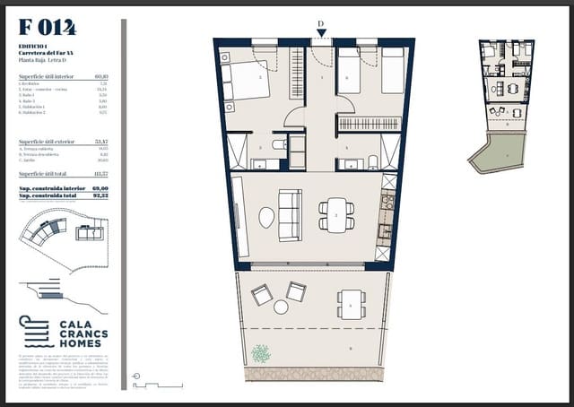 2 slaapkamer Appartement te koop in Salou met zwembad - € 375.000 (Ref: 10091290)