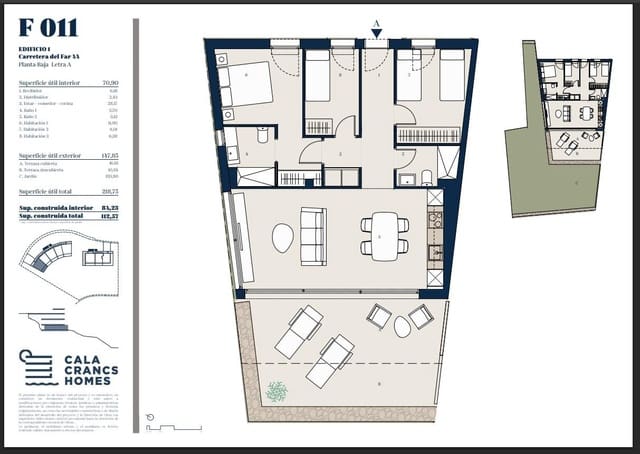 2 chambre Appartement à vendre à Salou avec piscine - 480 000 € (Ref: 10091291)