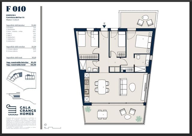 3 slaapkamer Appartement te koop in Salou met zwembad - € 475.000 (Ref: 10091294)