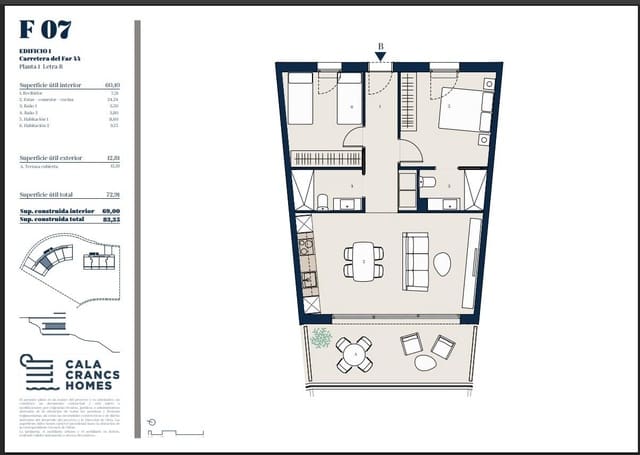 2 quarto Apartamento para venda em Salou com piscina - 395 000 € (Ref: 10091297)