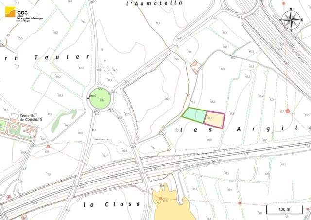 Landgrundstück zu verkaufen in Constantí - 17.000 € (Ref: 10091309)