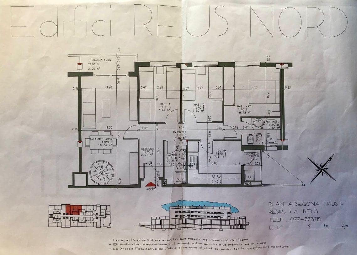 3 camera da letto Attico in vendita in Reus con piscina - 340.000 € (Rif: 10091318)