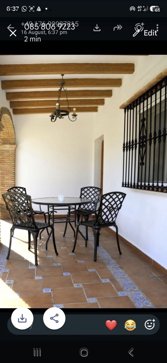2 bedroom Villa for rent in Alcaucin with pool garage - € 1,300 (Ref: 10045839)