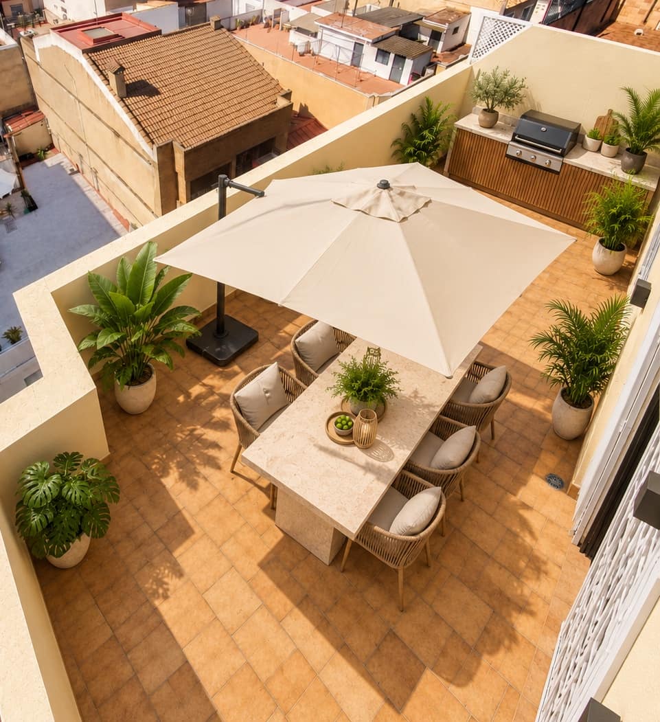4 soveværelse Penthouse til salg i Alaquas med garage - € 325.000 (Ref: 10057555)