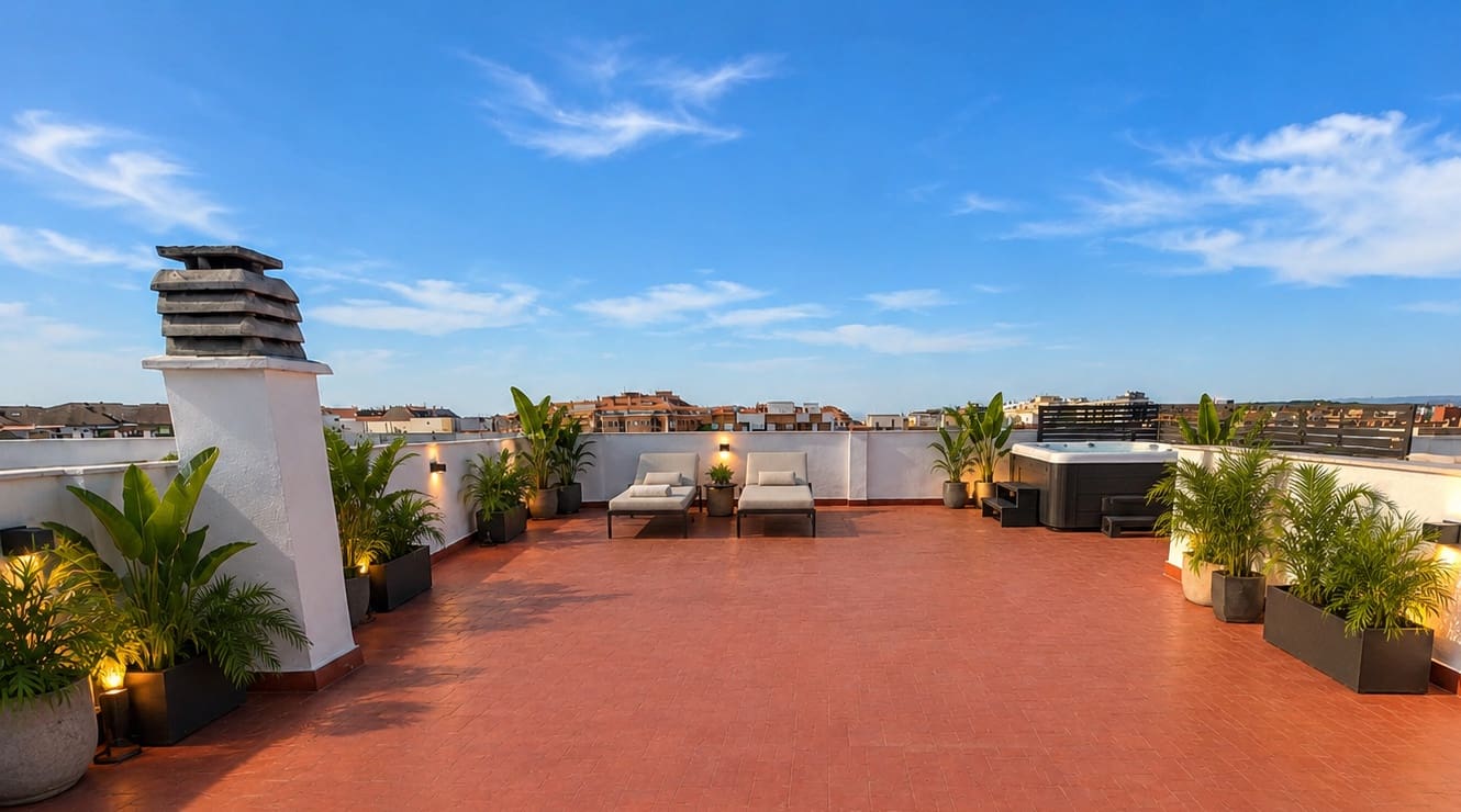 4 soveværelse Penthouse til salg i Alaquas med garage - € 325.000 (Ref: 10057555)