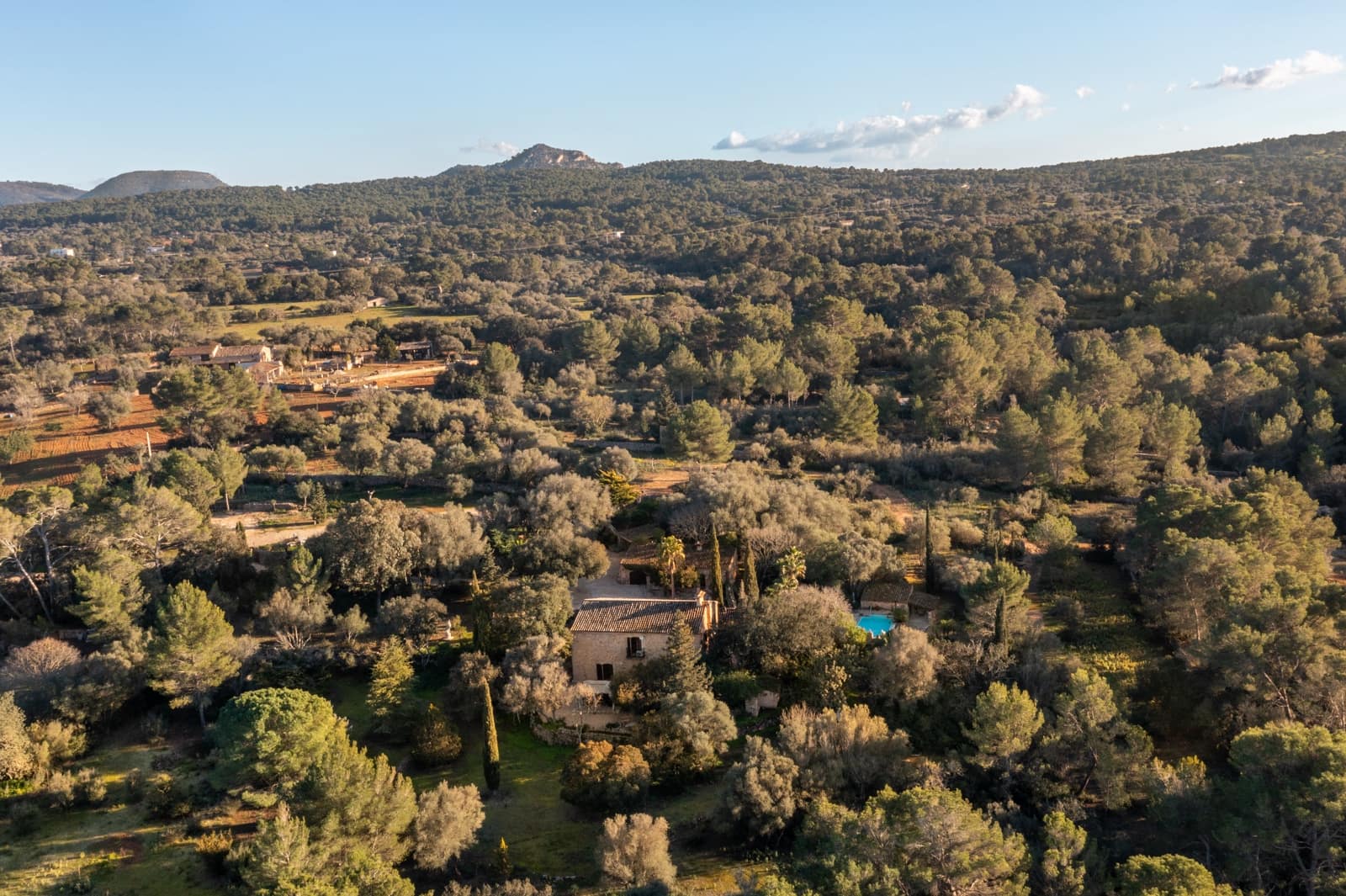 6 chambre Finca/Maison de Campagne à vendre à Algaida avec piscine garage - 2 750 000 € (Ref: 10135076)
