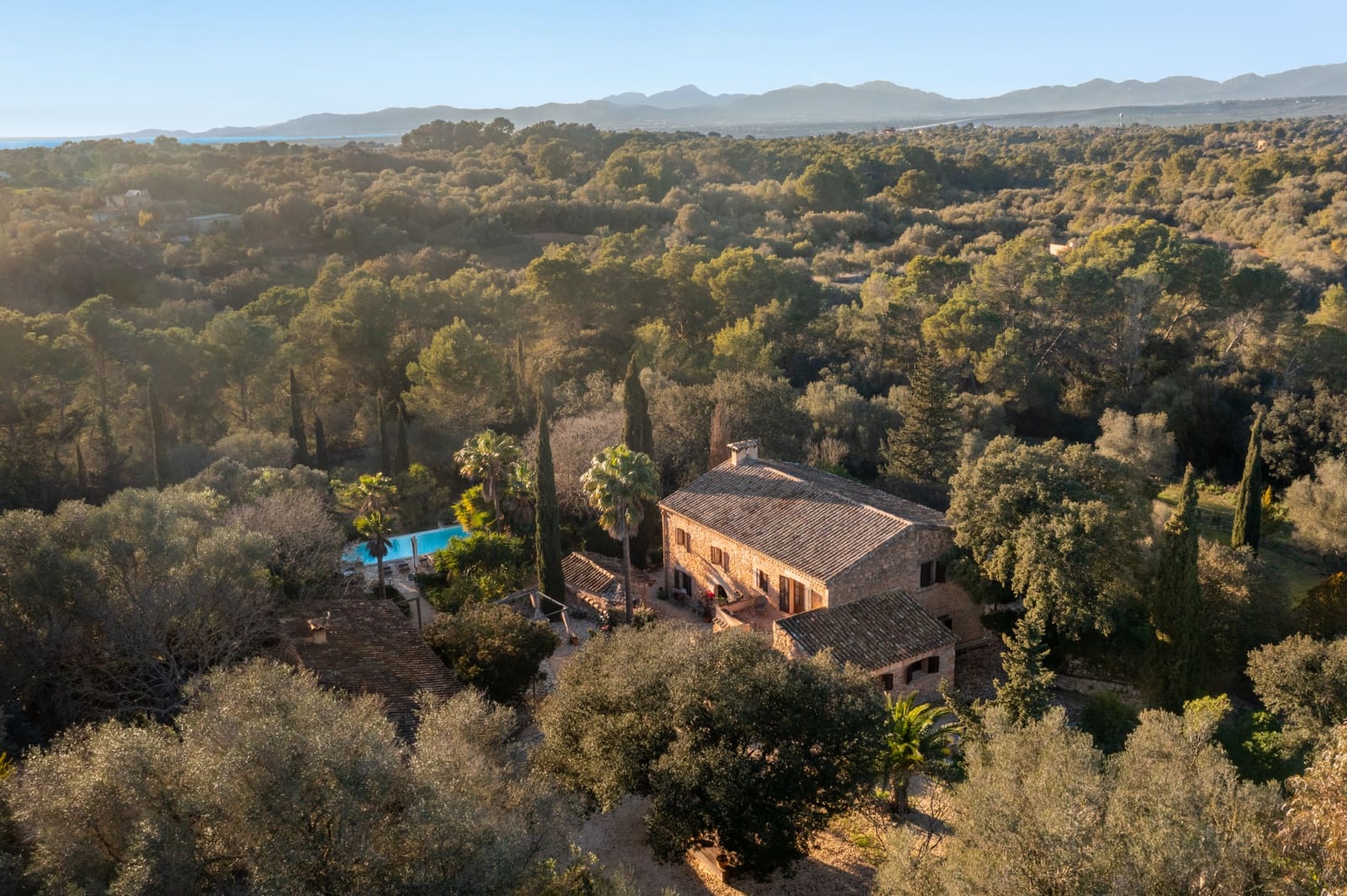 6 chambre Finca/Maison de Campagne à vendre à Algaida avec piscine garage - 2 750 000 € (Ref: 10135076)