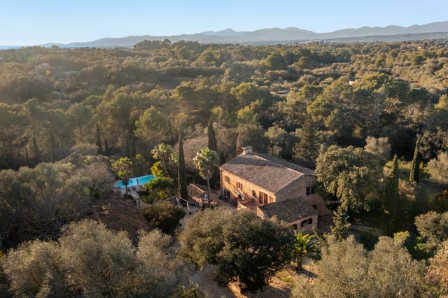 6 sovrum Finca/Hus på landet till salu i Algaida med pool garage - 2 750 000 € (Ref: 10135076)
