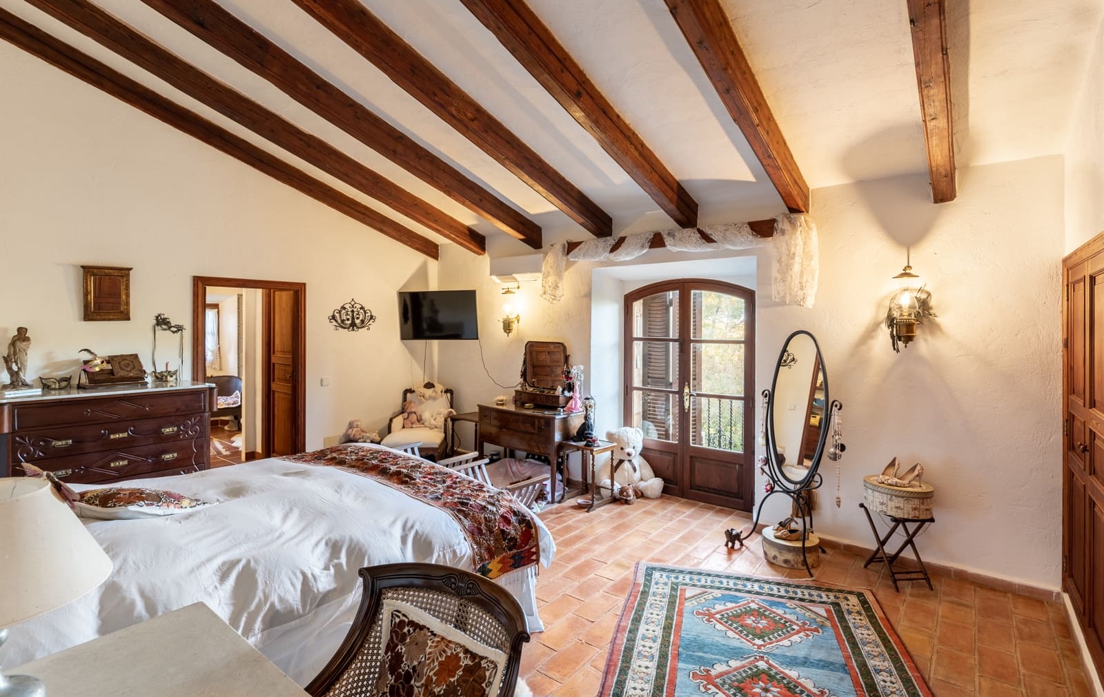 6 chambre Finca/Maison de Campagne à vendre à Algaida avec piscine garage - 2 750 000 € (Ref: 10135076)