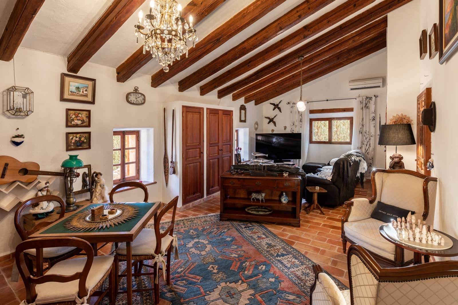 6 chambre Finca/Maison de Campagne à vendre à Algaida avec piscine garage - 2 750 000 € (Ref: 10135076)