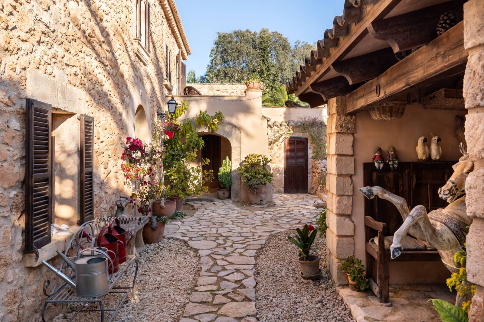 6 chambre Finca/Maison de Campagne à vendre à Algaida avec piscine garage - 2 750 000 € (Ref: 10135076)