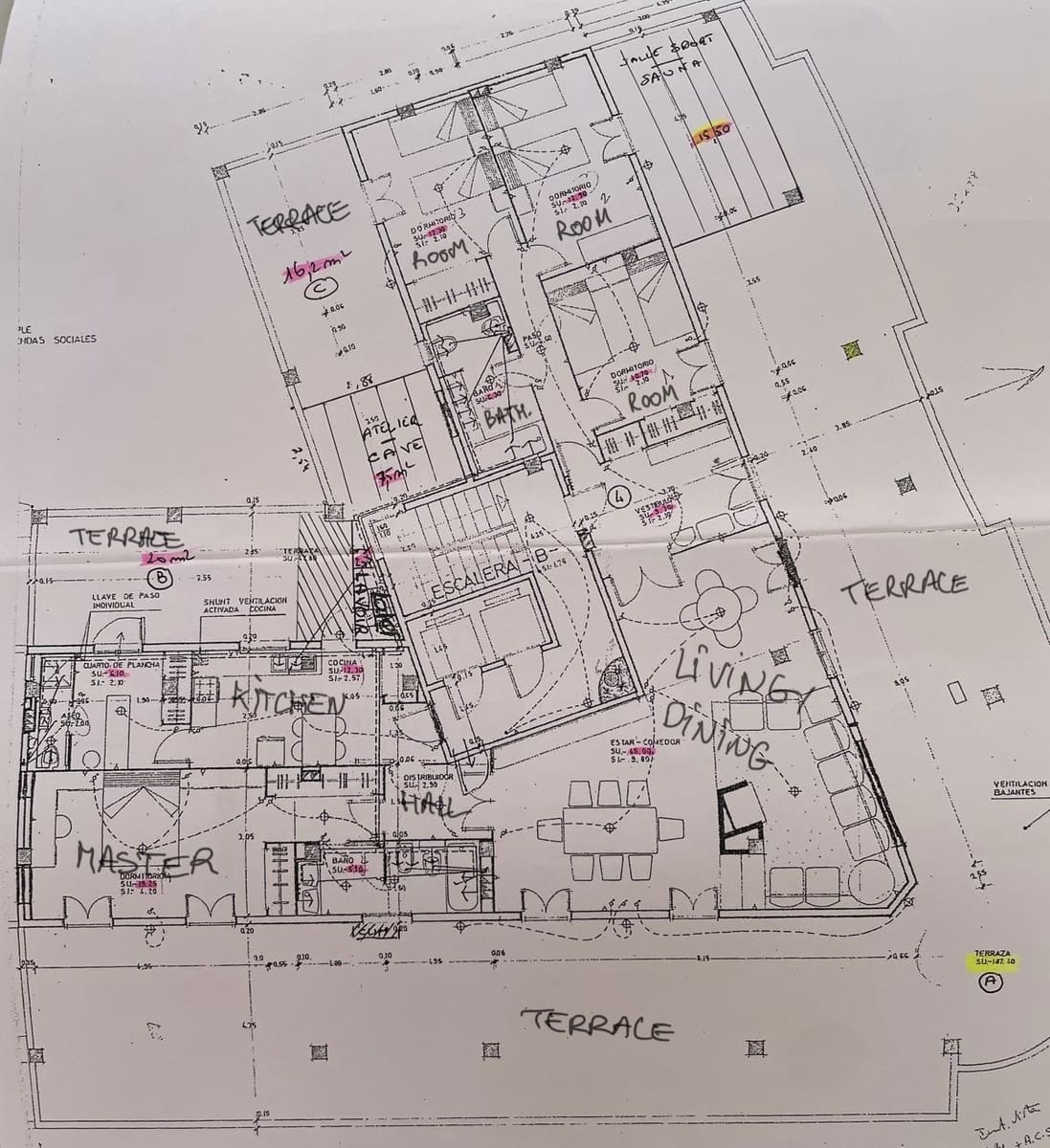 4 soveværelse Penthouse til salg i Palma de Mallorca med garage - € 975.000 (Ref: 10135083)