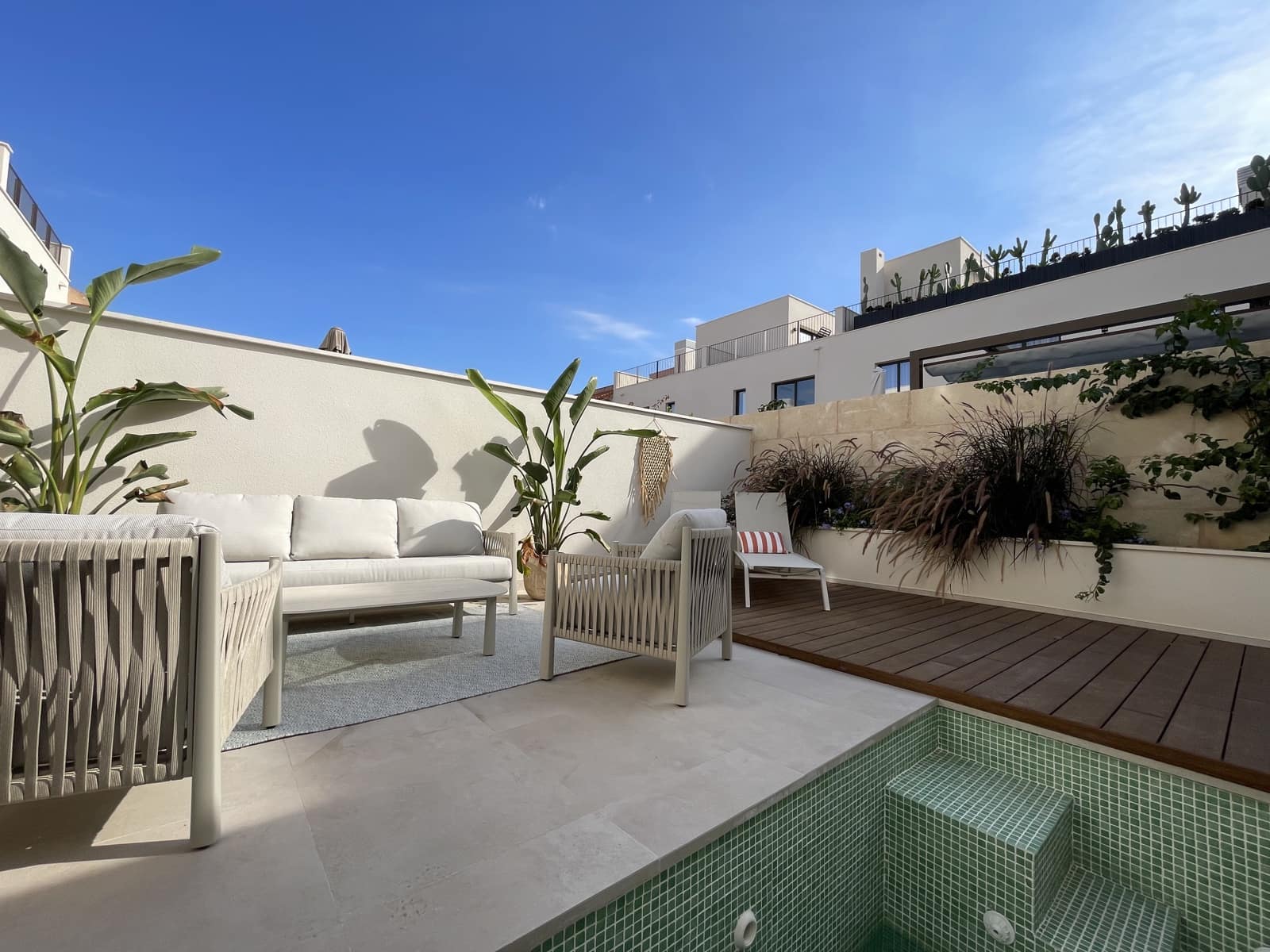 3 slaapkamer Rijtjeshuis te koop in Portixol met zwembad garage - € 1.950.000 (Ref: 10163495)