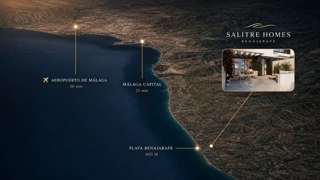 3 soveværelse Rækkehus til salg i Benajarafe, Vélez-Málaga - € 535.000 (Ref: 10076738)