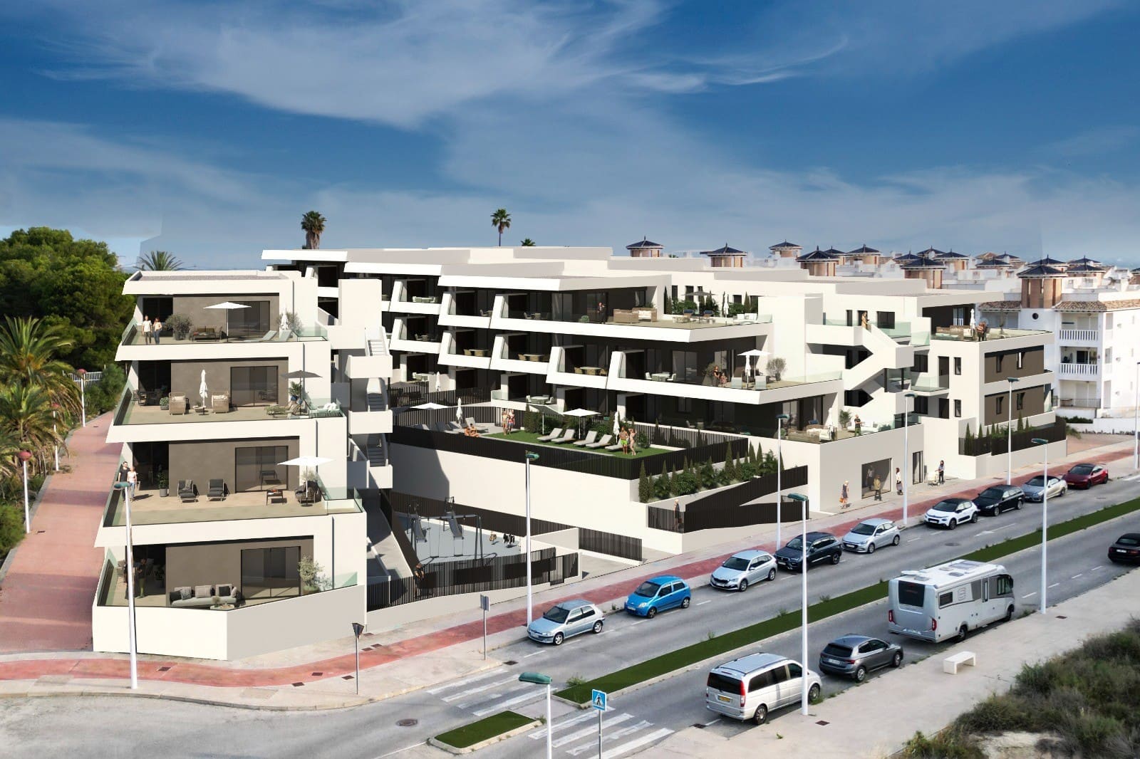2 soveværelse Lejlighed til salg i La Marina med swimmingpool garage - € 248.000 (Ref: 10113420)