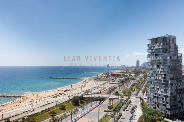 3 sovrum Lägenhet att hyra i Diagonal Mar i El Front Marítim del Poblenou, Barcelona stad med pool - 6 000 € (Ref: 10078974)