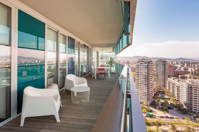 4 soverom Leilighet til leie i Diagonal Mar i El Front Marítim del Poblenou, Barcelona by - € 6 000 (Ref: 10078975)