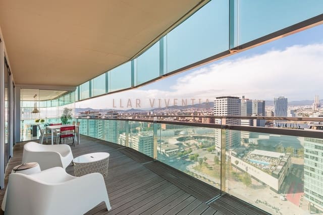 4 soverom Leilighet til leie i Diagonal Mar i El Front Marítim del Poblenou, Barcelona by - € 6 000 (Ref: 10078975)