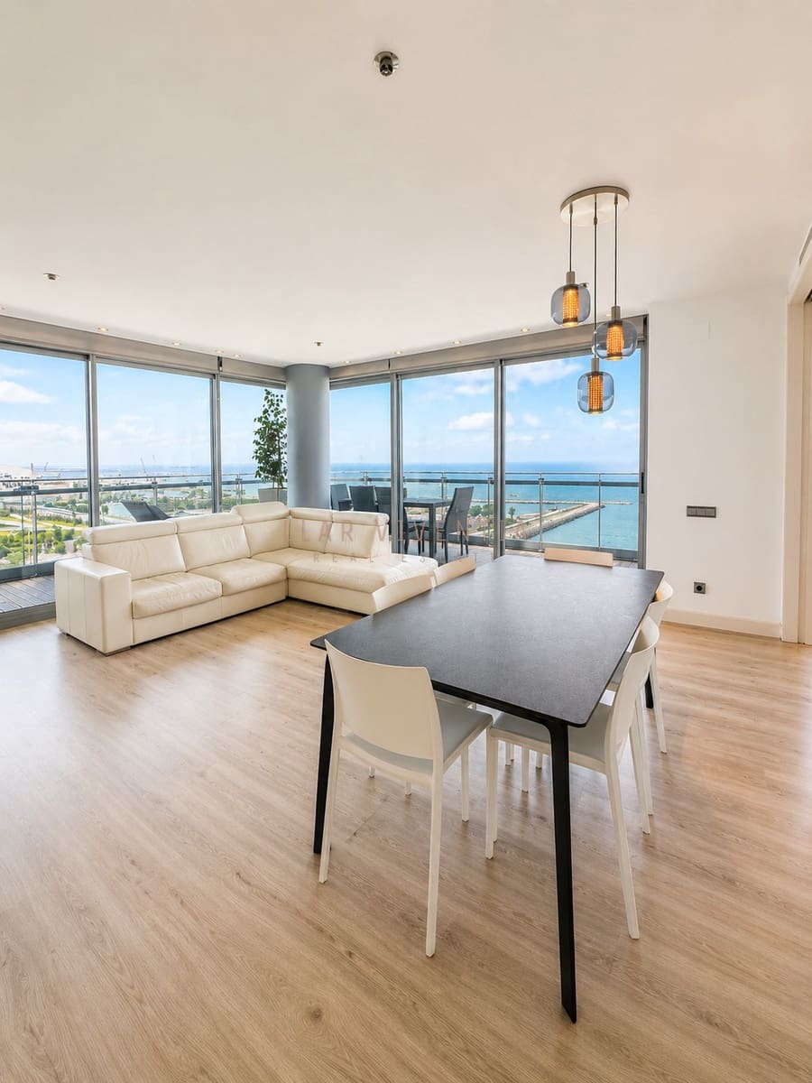3 soverom Leilighet til leie i Barcelona by med svømmebasseng garasje - € 5 000 (Ref: 10078976)