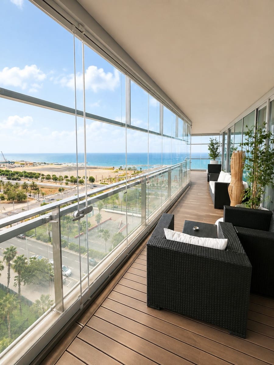 3 soverom Leilighet til leie i Barcelona by med svømmebasseng garasje - € 5 000 (Ref: 10078976)