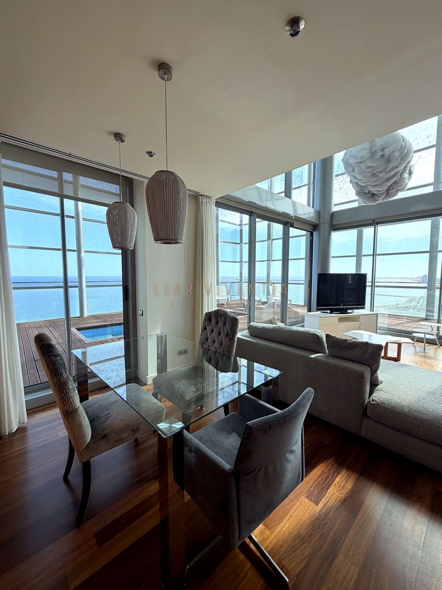 3 quarto Penthouse para arrendar em Barcelona cidade com piscina - 10 000 € (Ref: 10078978)