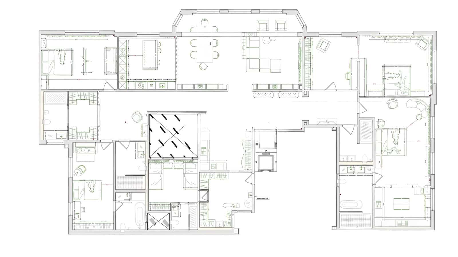5 soverom Leilighet til salgs i Barcelona by - € 4 400 000 (Ref: 10136431)