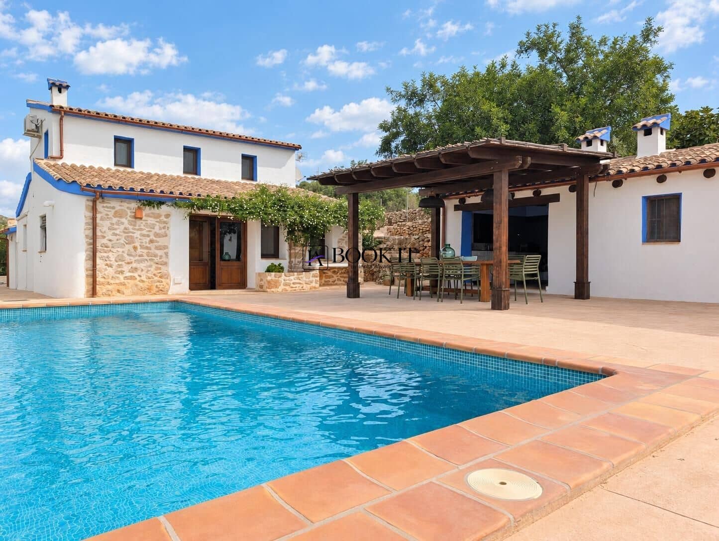 4 Zimmer Villa zu vermieten in Benissa mit Pool - 2.300 € (Ref: 10102830)