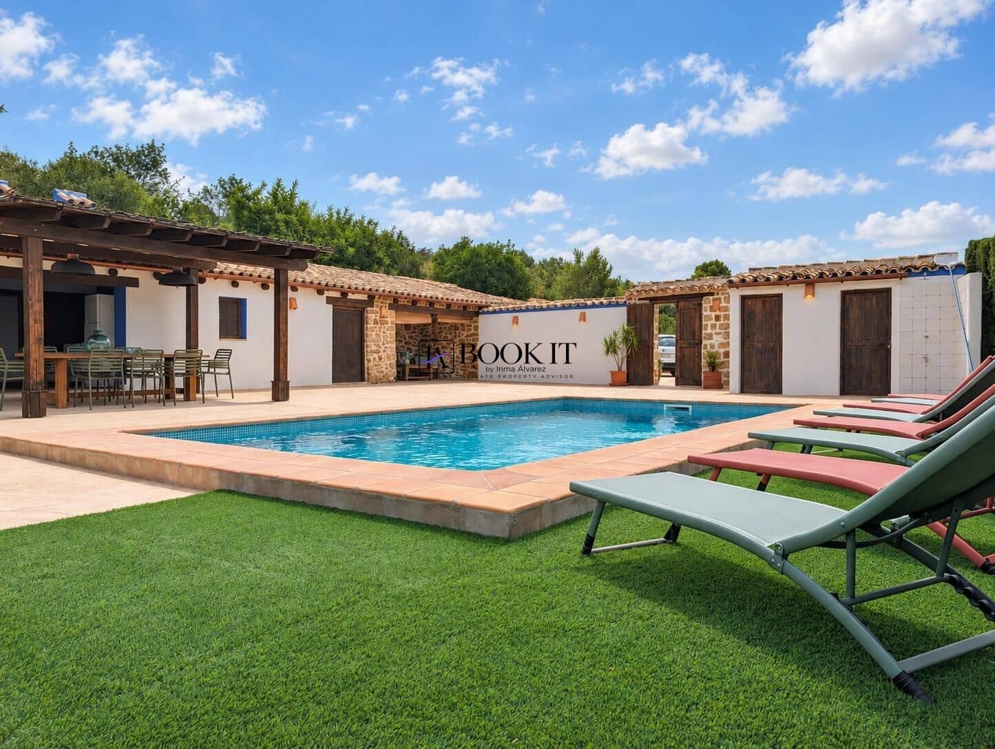 4 Zimmer Villa zu vermieten in Benissa mit Pool - 2.300 € (Ref: 10102830)