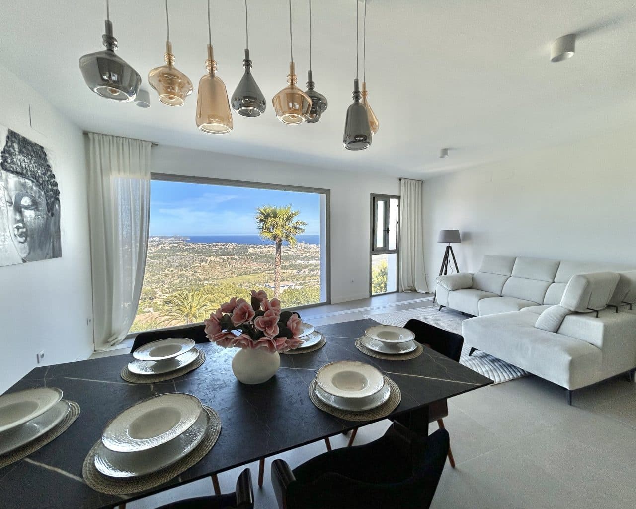 3 soveværelse Rækkehus til salg i Calpe / Calp med swimmingpool garage - € 495.000 (Ref: 10085004)