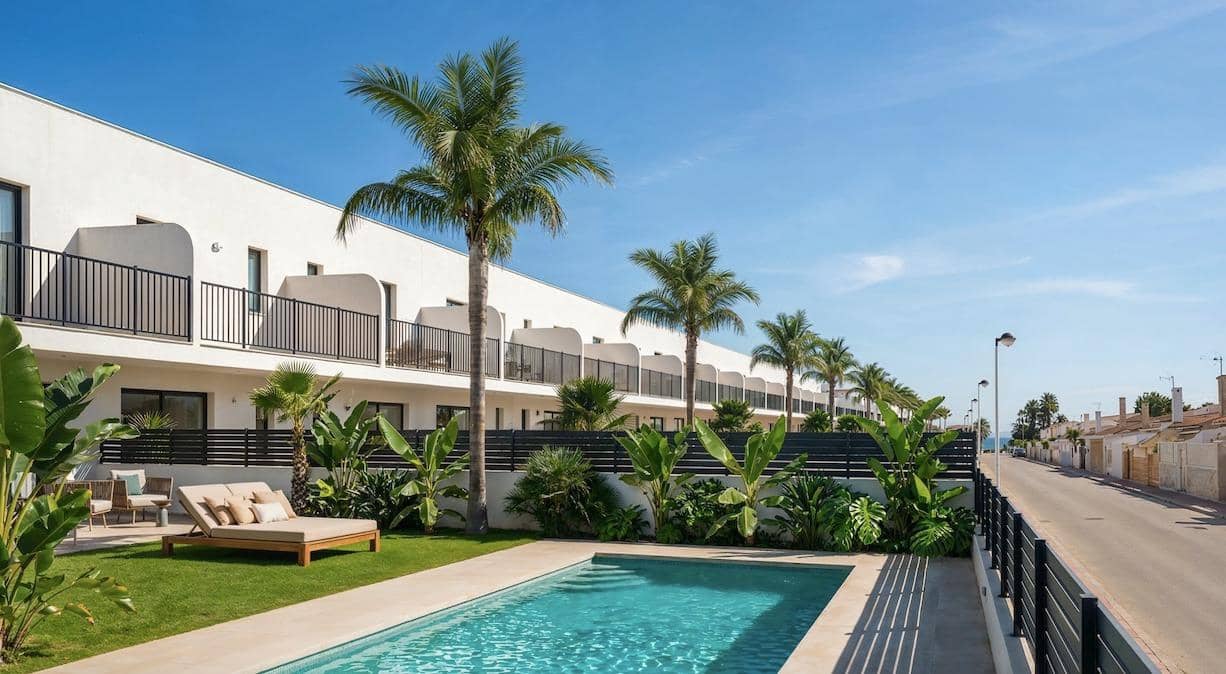 3 chambre Villa/Maison Mitoyenne à vendre à Els Poblets avec garage - 545 000 € (Ref: 10100501)