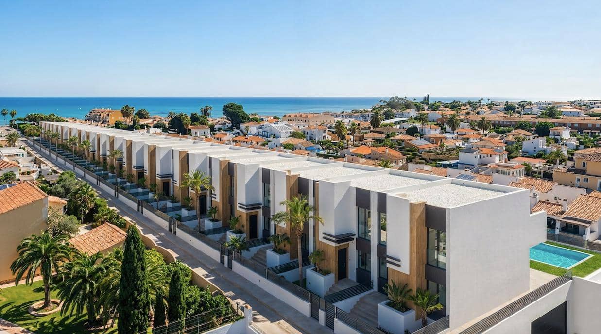 3 chambre Villa/Maison Mitoyenne à vendre à Els Poblets avec garage - 545 000 € (Ref: 10100501)