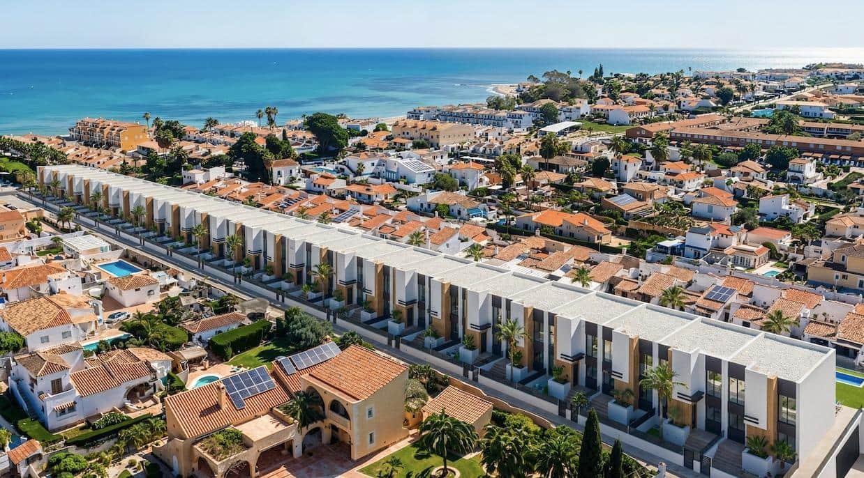 3 chambre Villa/Maison Mitoyenne à vendre à Els Poblets avec garage - 545 000 € (Ref: 10100501)