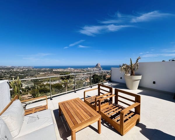 3 Zimmer Villa zu verkaufen in Oltamar - Cucarres, Calpe / Calp mit Pool Garage - 495.000 € (Ref: 10100507)