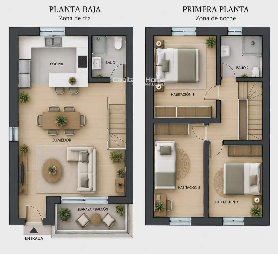 3 bedroom Terraced Villa for sale in Orihuela with pool garage - € 195,000 (Ref: 10081608)
