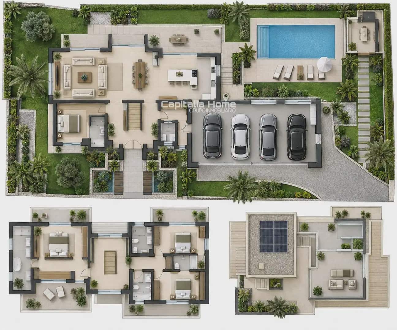 4 bedroom Villa for sale in Benidorm with pool garage - € 2,500,000 (Ref: 10081616)