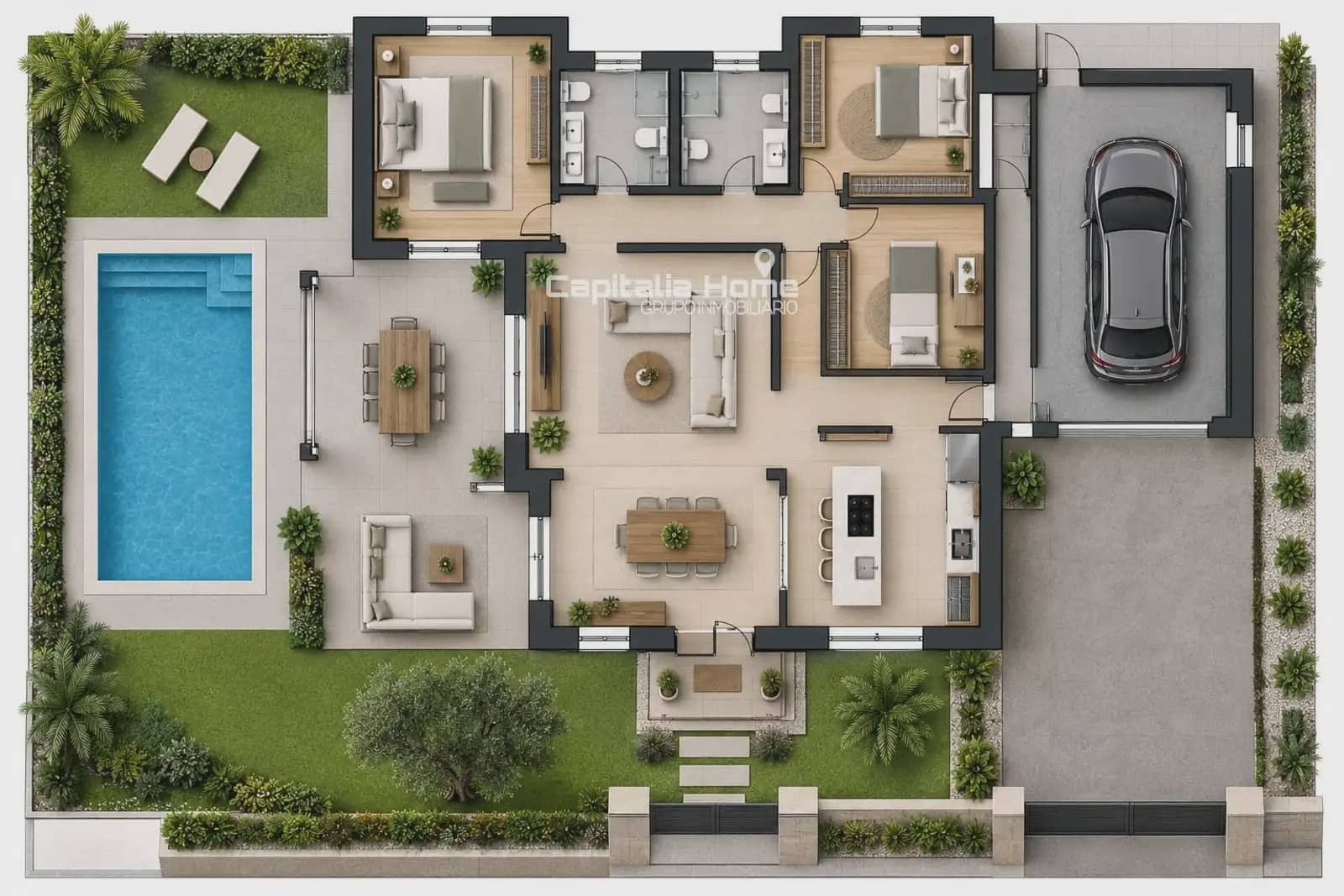 3 bedroom Villa for sale in Orihuela with pool garage - € 450,000 (Ref: 10081621)
