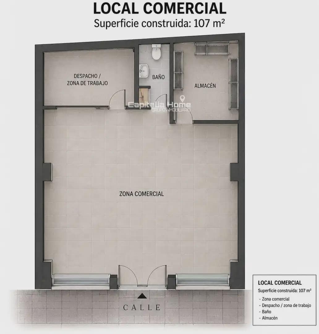 Commercial for sale in Elda - € 70,000 (Ref: 10081625)
