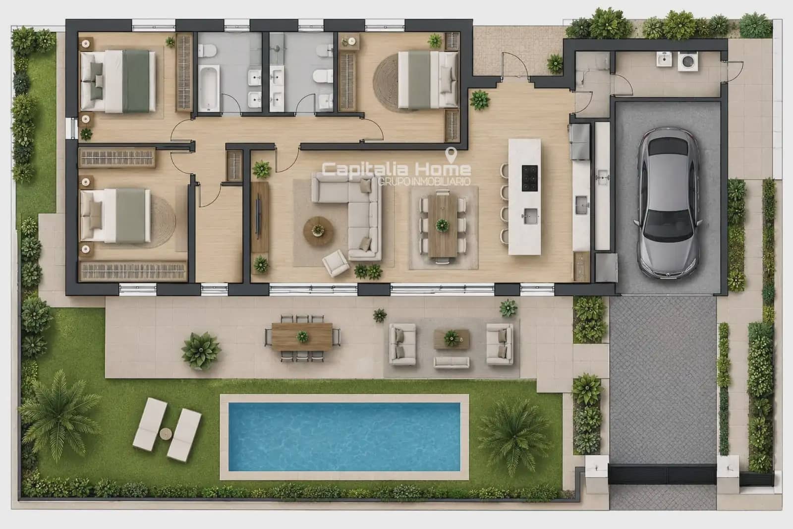 4 camera da letto Villa in vendita in Muchamiel / Mutxamel con piscina - 550.000 € (Rif: 10081630)
