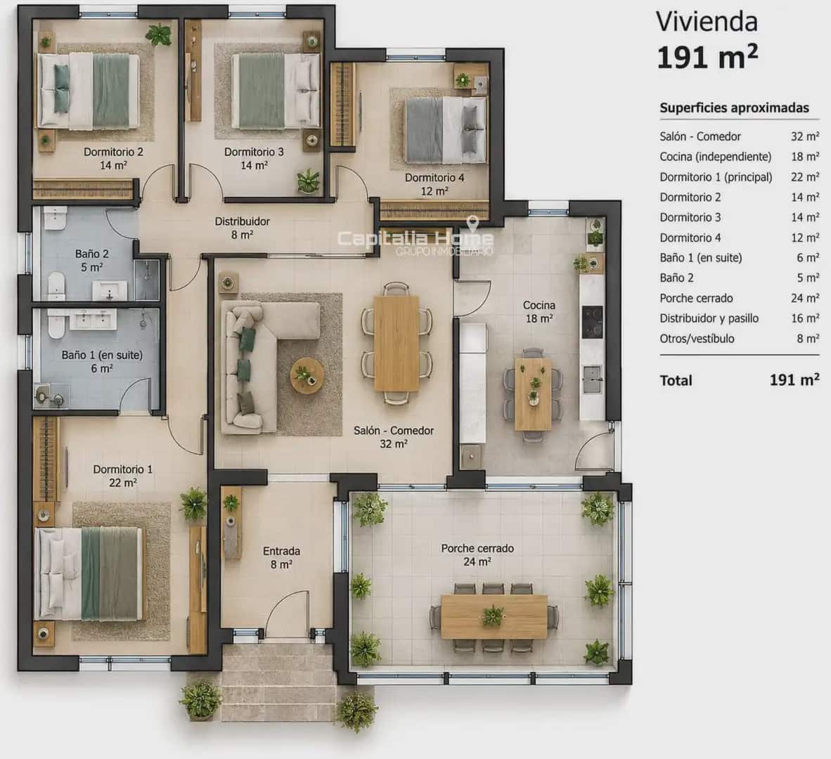 4 Zimmer Villa zu verkaufen in Albatera mit Pool Garage - 450.000 € (Ref: 10147130)